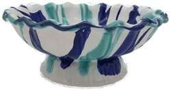 Wasserfall Obstschale Gmundner Keramik | Handverlesen - Bild 1
