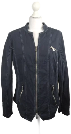 Gina Laura Übergangsjacke Damen Baumwolle L | Zeitloser Begleiter - Bild 1