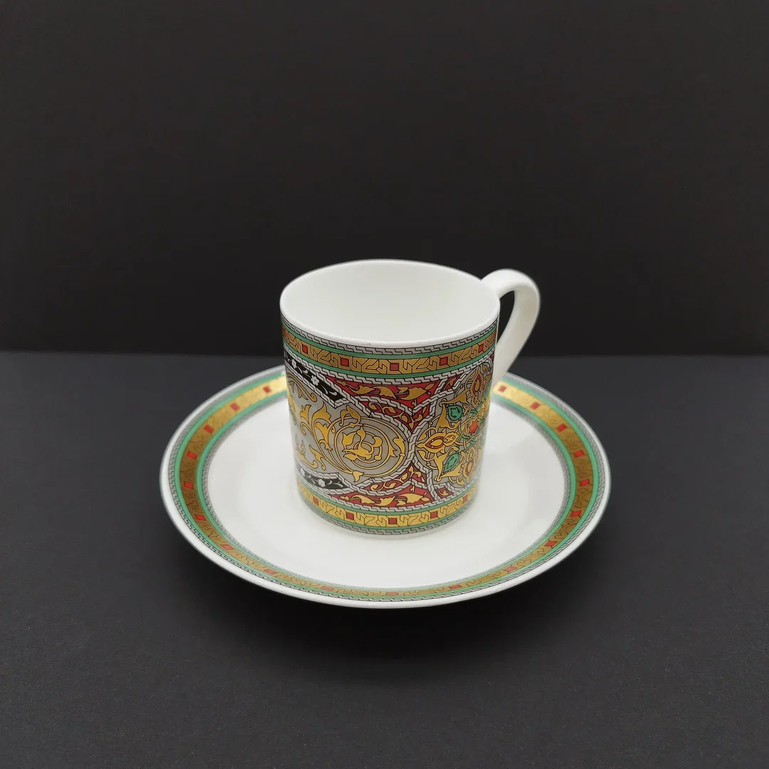 Villeroy & Boch Heinrich Mokkaset, Ornamentic Arabja, Porzellan 2-tlg. | Sammlerstück - Bild 4