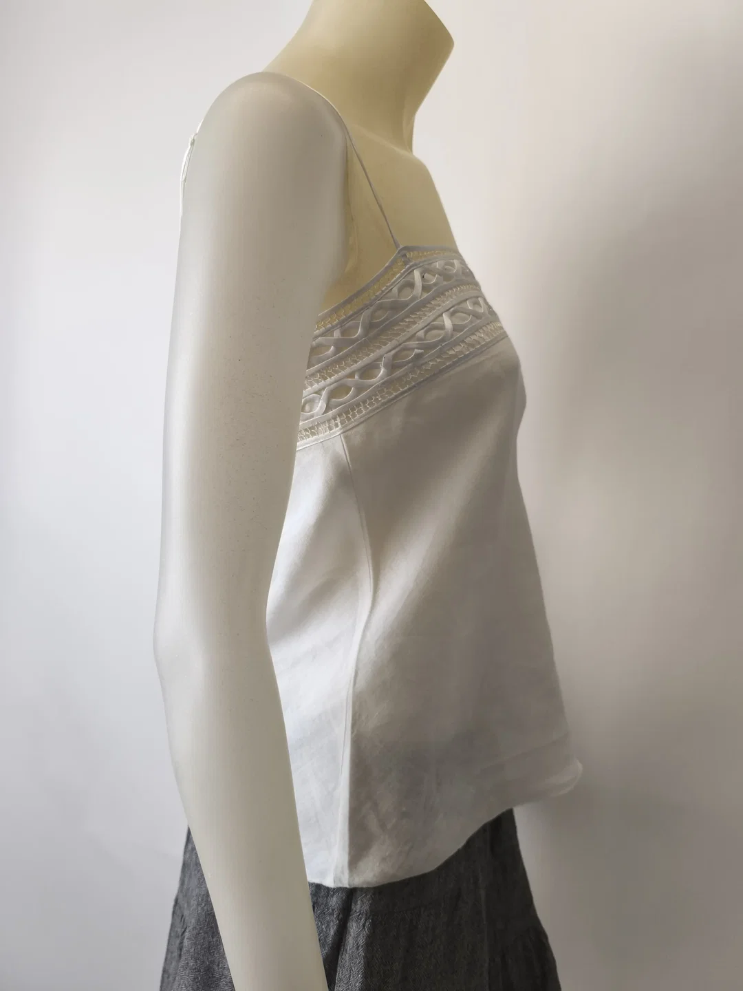 H&M, Damentop, Gr. 34, Ramie – Bild 3