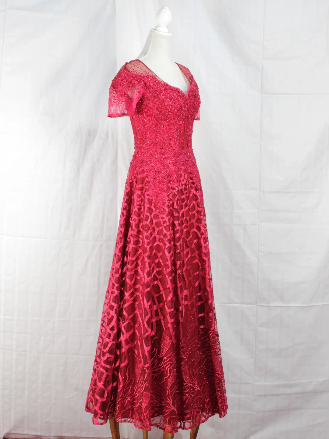 Abendkleid - 07 - Lara Design (New York) - Gr. M – Bild 2