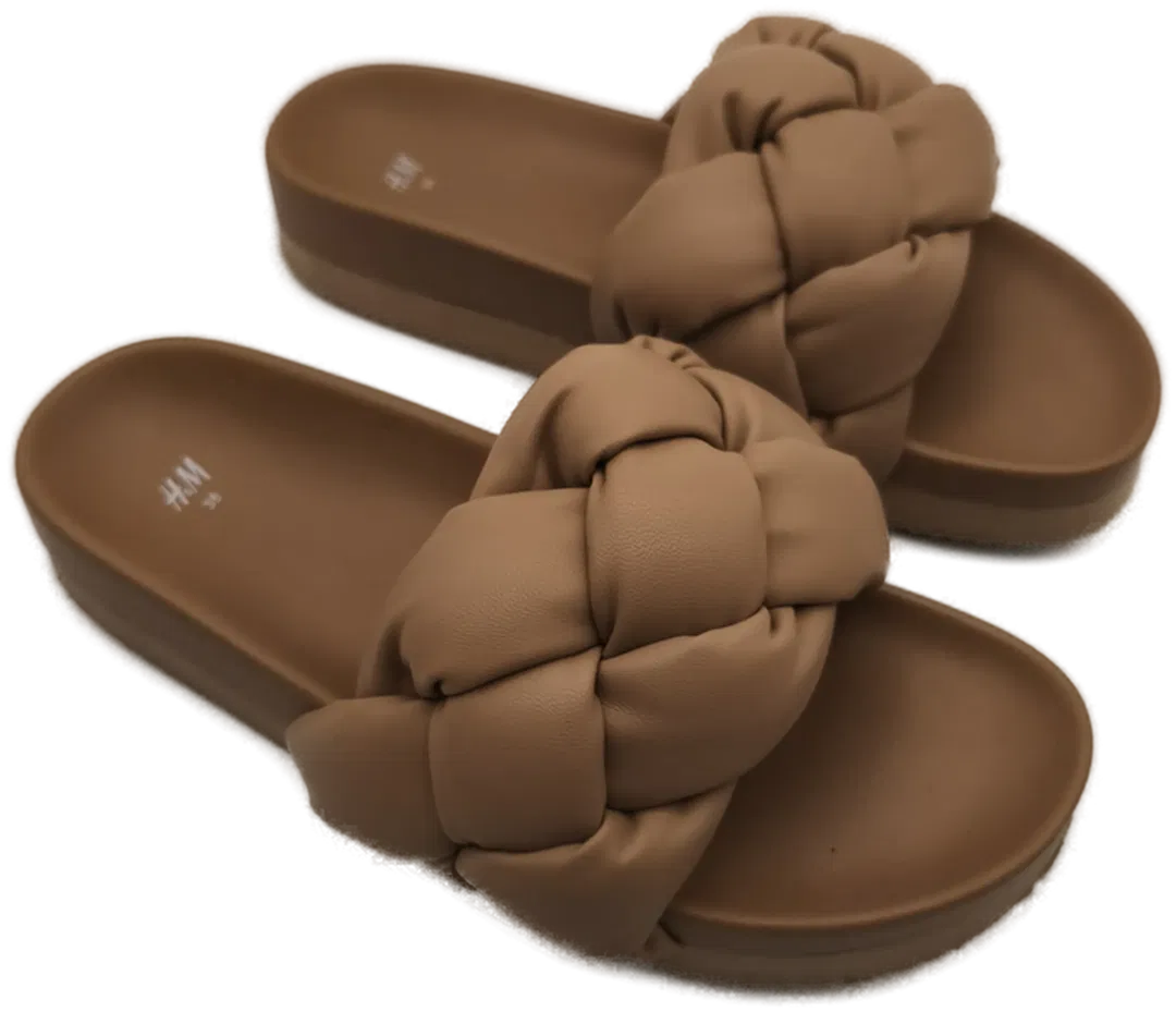 H&M, Damen-Pantoletten, Gr. 38 - Bild 1