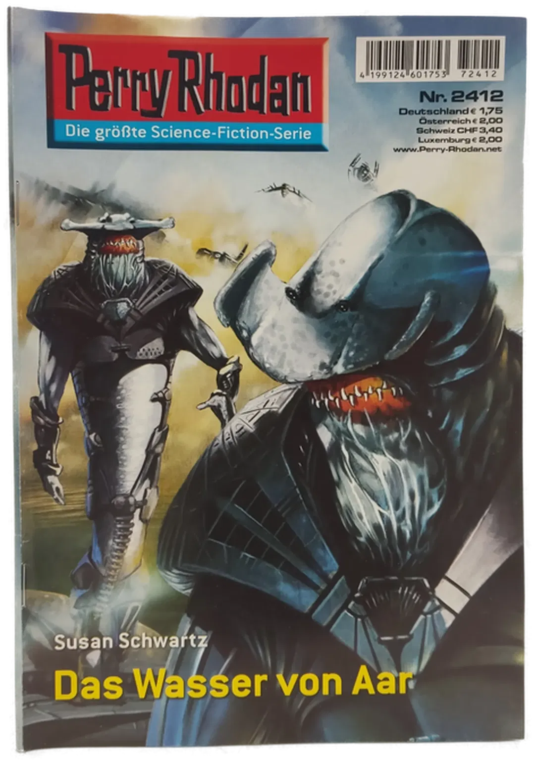 Romanheft Perry Rhodan Das Wasser von Aar Erstauflage Nr.2412 - Bild 2