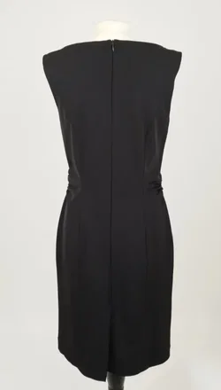 SET Schwarzes Midikleid - Gr. 38 / 90% Polyester, 10% Elasthan - Bild 3
