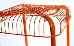 Vintage IKEA Västerön Metall-Hocker, 1990er, Industrial - Bild 2