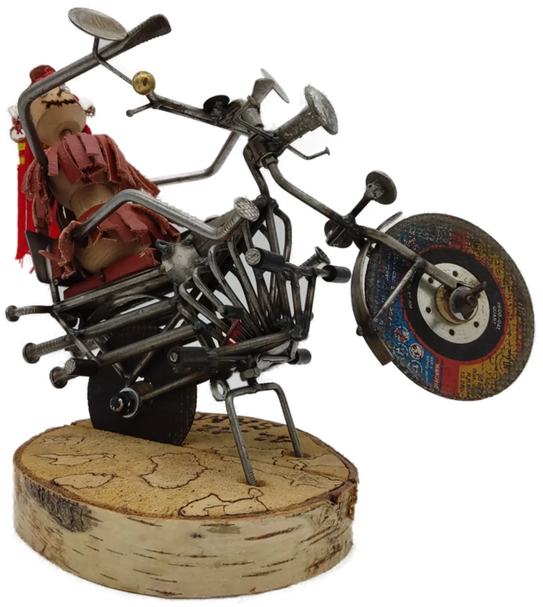 Deko Motorrad Ohne Marke Gut Erhalten | Industrial-Flair – Bild 2