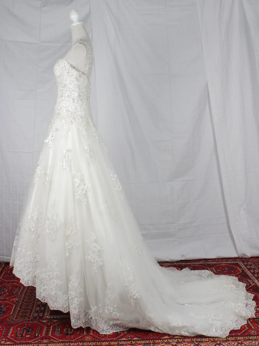 Hochzeitskleid - 13 - Martin Thornburg by Mon Cheri (USA) - Gr. L – Bild 4