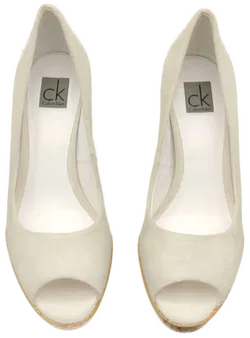 Calvin Klein Damen Schuhe weiß Gr. 39 - Bild 1