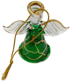 2 Retro Glas-Engel (Weihnachtsbaumschmuck) - Bild 7