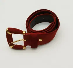 VOGUE Gürtel Rot - ca. 85cm lang - Bild 2