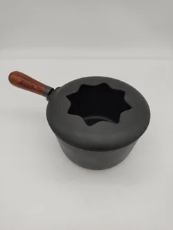 Fondue-Topf aus Gusseisen - Bild 2