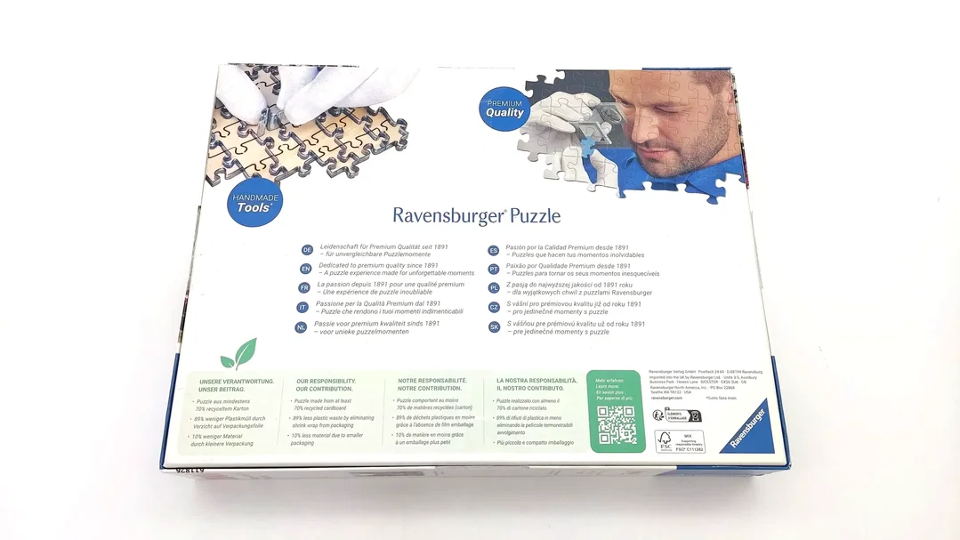 Ravensburger Puzzle 1000 Bicycle and Flowers in Amsterdam – Bild 3