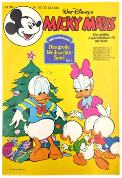Disney Micky Maus Comics Konvolut 1980 - Bild 2