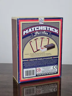MATCHSTICK Puzzles - 50 Brain Teasers - Gesellschaftsspiel - Paul Lamond Games  - Bild 2
