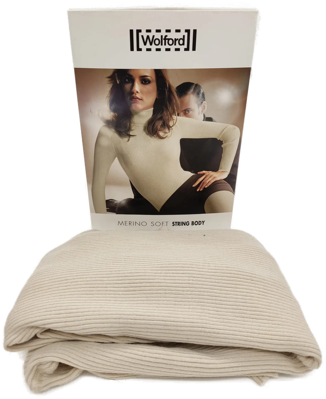 WOLFORD Merino Soft String Body beige MEDIUM – Bild 2