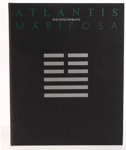 Buch ATLANTIS MARIPOSA – EINE ZWISCHENBILANZ – Limitierte Ausgabe mit geschnitztem Holzeinband (H. Ebrecht 2000) - Bild 2