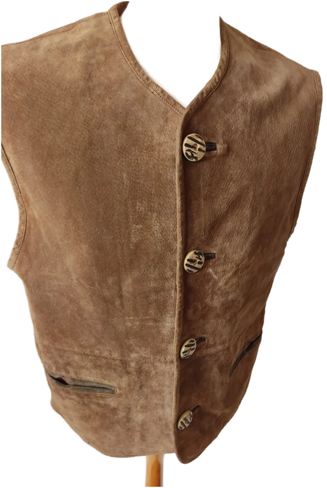 Richards Herrengilet Wildleder/Echtleder - 48 – Bild 3