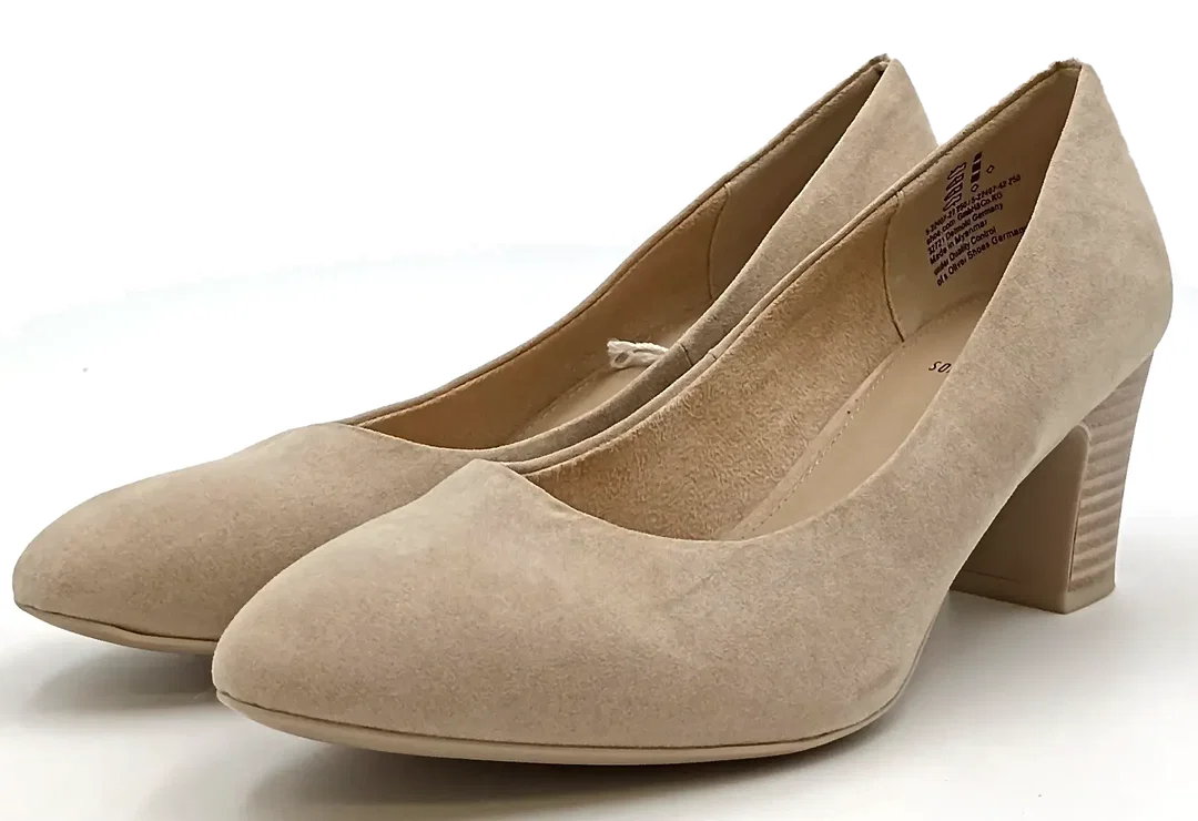S.Oliver Damenpumps creme Soft Foam Gr. 40 - Bild 4