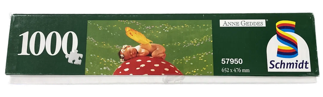 Schmidt - Anne Geddes Puzzle - Pilz, Schmetterling- 1000 Teile – Bild 2