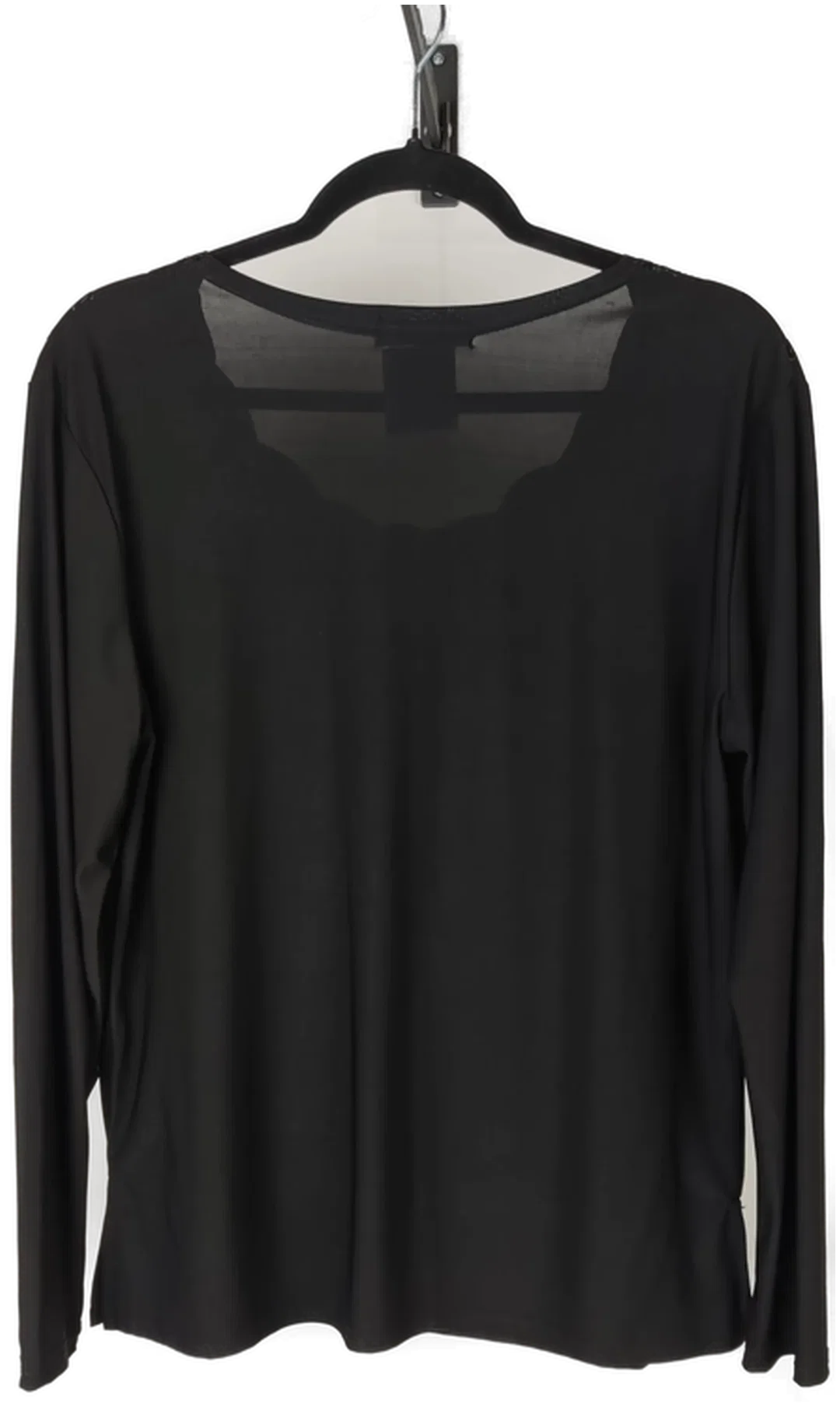 H&D Schwarze Damenbluse Bestickt XL | Eleganter Auftritt – Bild 6
