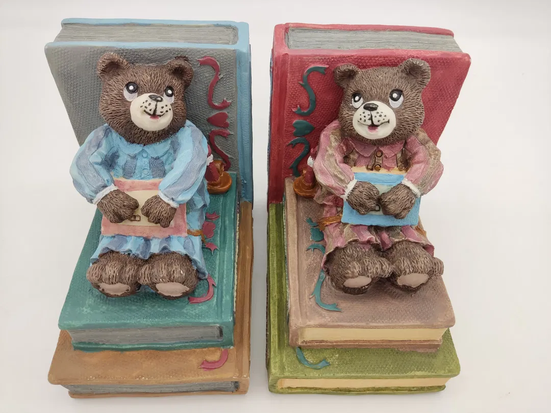 Buchstützen mit Teddybären  - Bild 4