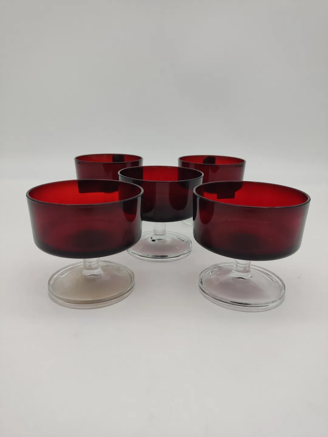 Luminarc Rote Dessertschalen - 5 Stück - Bild 1