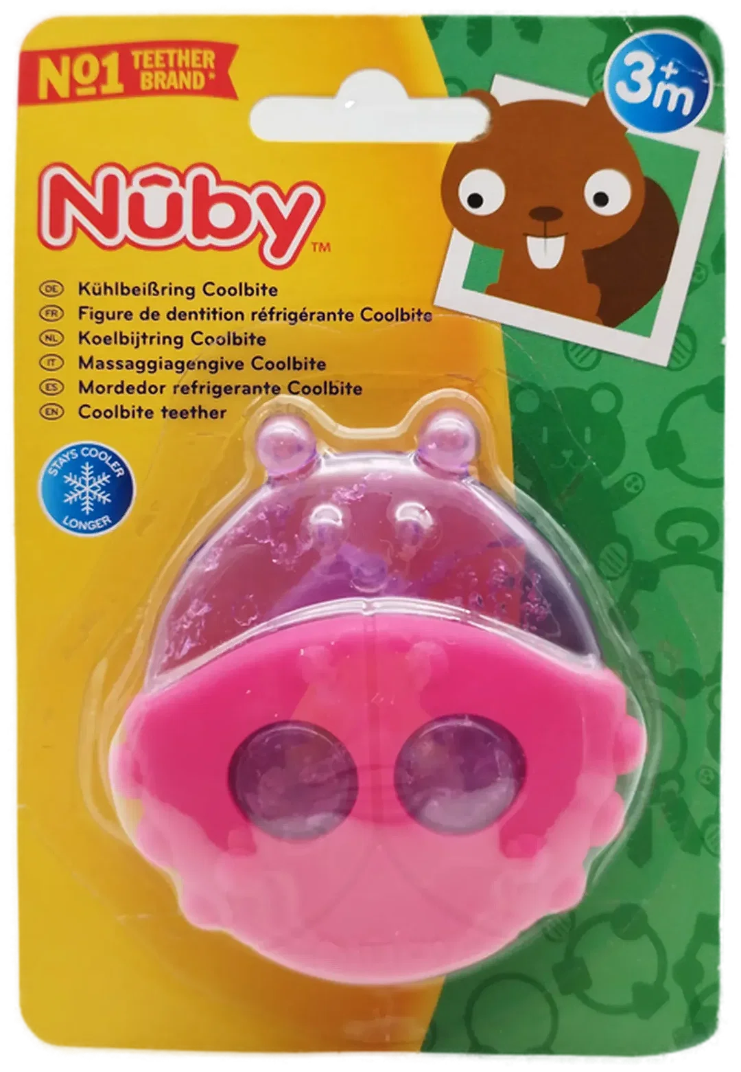 Kühlbeißring Nuby | Sanfte Zahnungshilfe - Bild 1