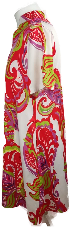 Damen-Midikleid S/36 mit buntem Blumenprint | Sommerlaune – Vorschau 2