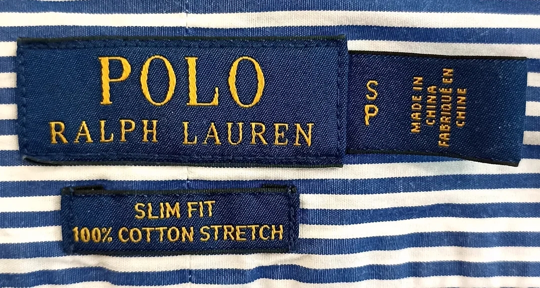 Polo Ralph Lauren blau/weiß gestreift Gr. S – Bild 3