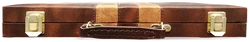Backgammon-Spiel im Kunstlederkoffer groß - Bild 5