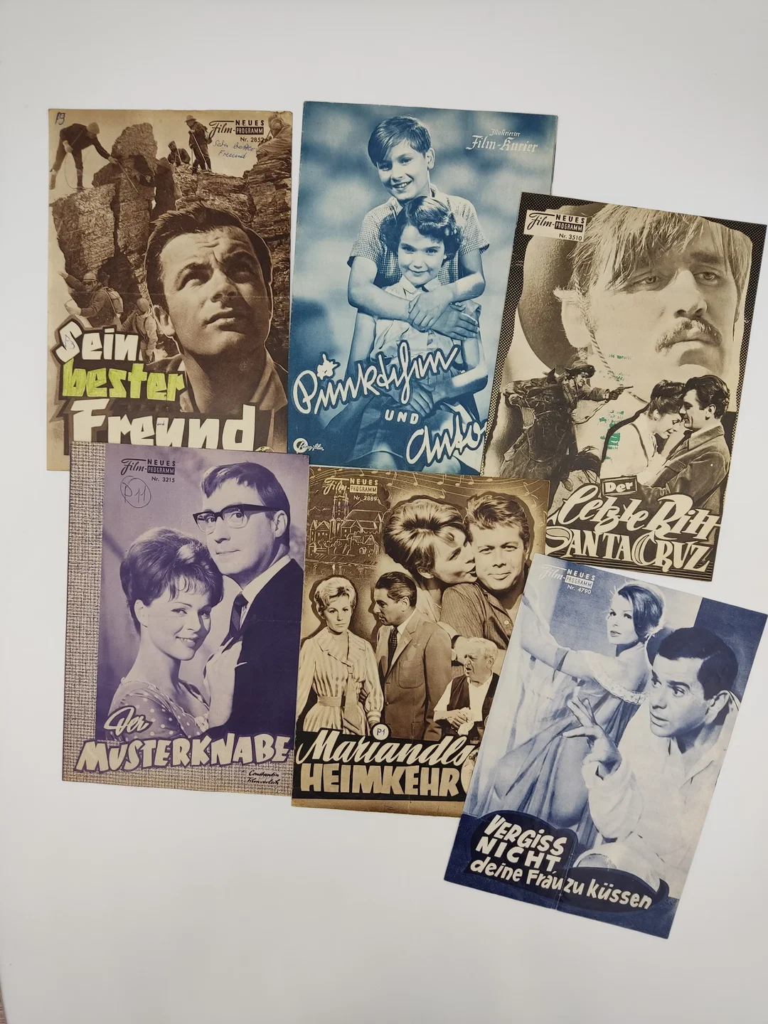 21x Vintage Filmprogramme Deutscher Film - 1960er – Bild 5