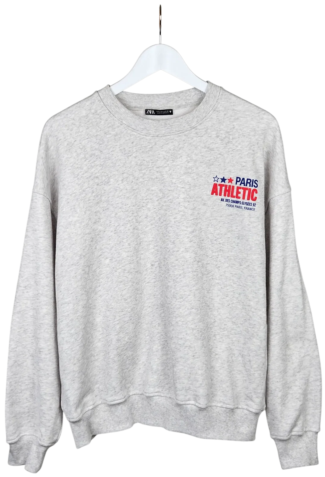 ZARA Herren Pulli, grau - Gr. L – Bild 1