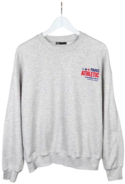 ZARA Herren Pulli, grau - Gr. L – Vorschau 1