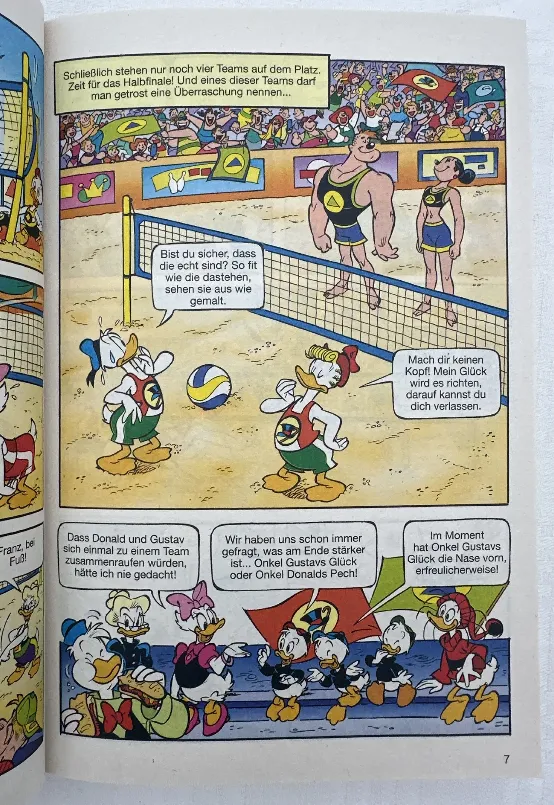 Walt Disney - Lustiges Taschenbuch - Sport im Sand - LTB 587 – Bild 4