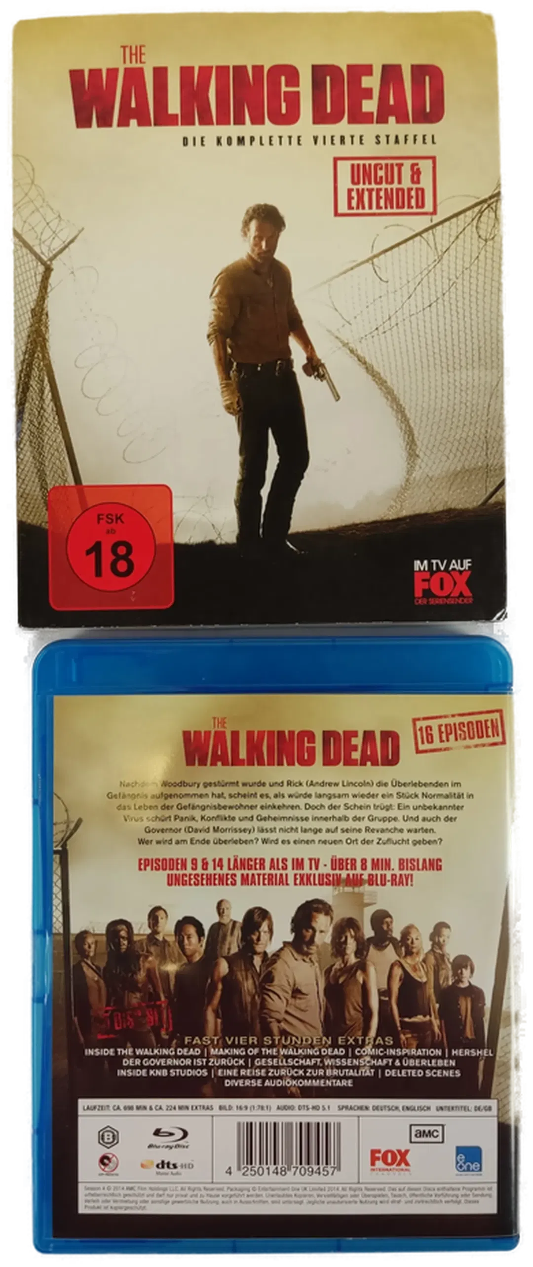 Blu-ray The Walking Dead - komplette 4. Staffel (Uncut and Extended) - Bild 1