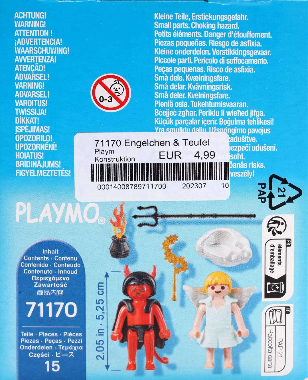 Playmobil Konvolut Figuren-Sets (ab 4 Jahre) – Engel & Teufel, Miraculous Adrien, Miraculous Marinette – Bild 7