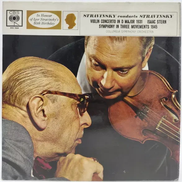 Vinl LP - Stravinsky conducts Stravinsky - In Honour of Igor Stravinsky's 80th Birthday  - Bild 2