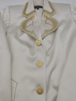 Pompöös Harald Glöckler Damen Set (3teilig) creme Gr. 38 - Bild 7