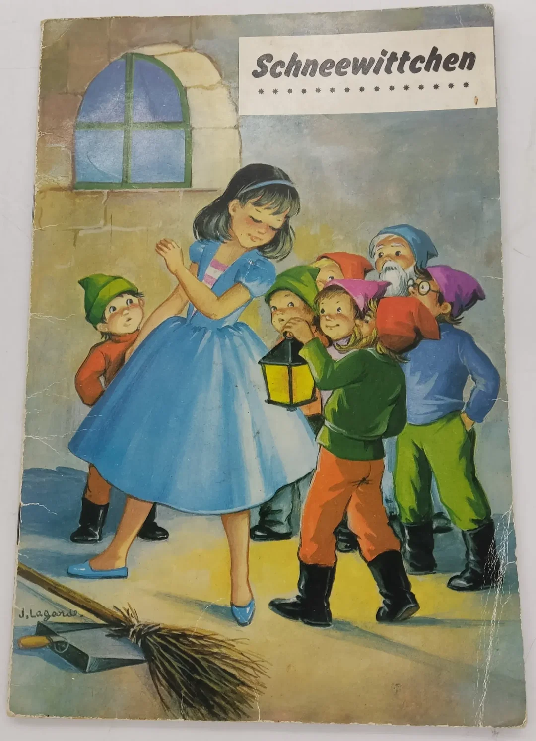 Märchen 4 Stück Vintage-Hefte mit Illustrationen von J. Lagarde aus Belgien 70/80 Jahre – Bild 8