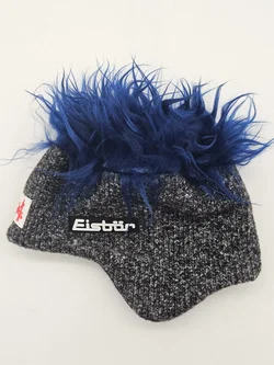 Eisbär Fleecehaube, grau – Vorschau 3