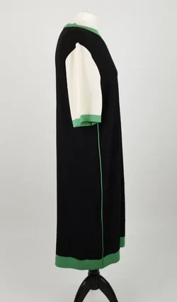 Marc Cain Midi-Kleid - XL, 75% Viskose, 25% Polyamid - Bild 2