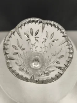 Vase, Kristallglas,12cm  - Bild 2