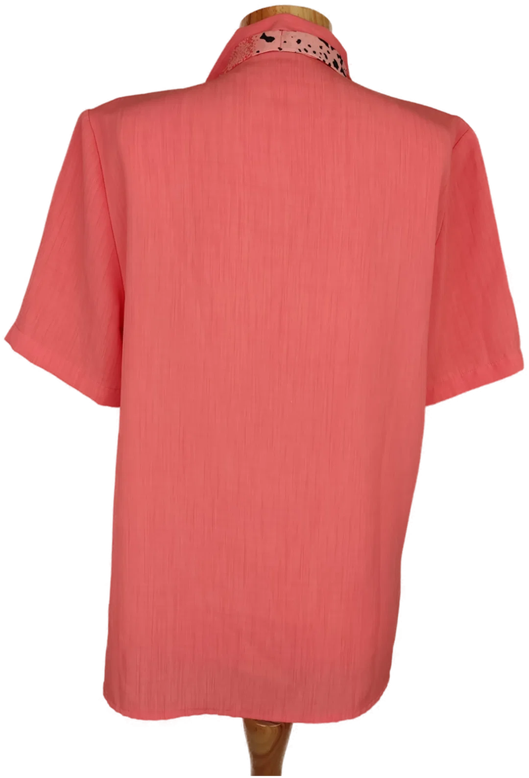 BIAGGINI Damen Kurzarmshirt mit Schulterpolsterung lachs - M/38 – Bild 3