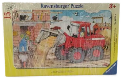 Kinderpuzzle Ravensburger 15 Teile Baustelle | Mini-Baumeister ab 3 Jahren  - Bild 1