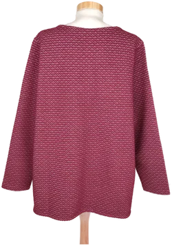 Walbusch Damen Bluse weinrot - 3XL/48 - Bild 2