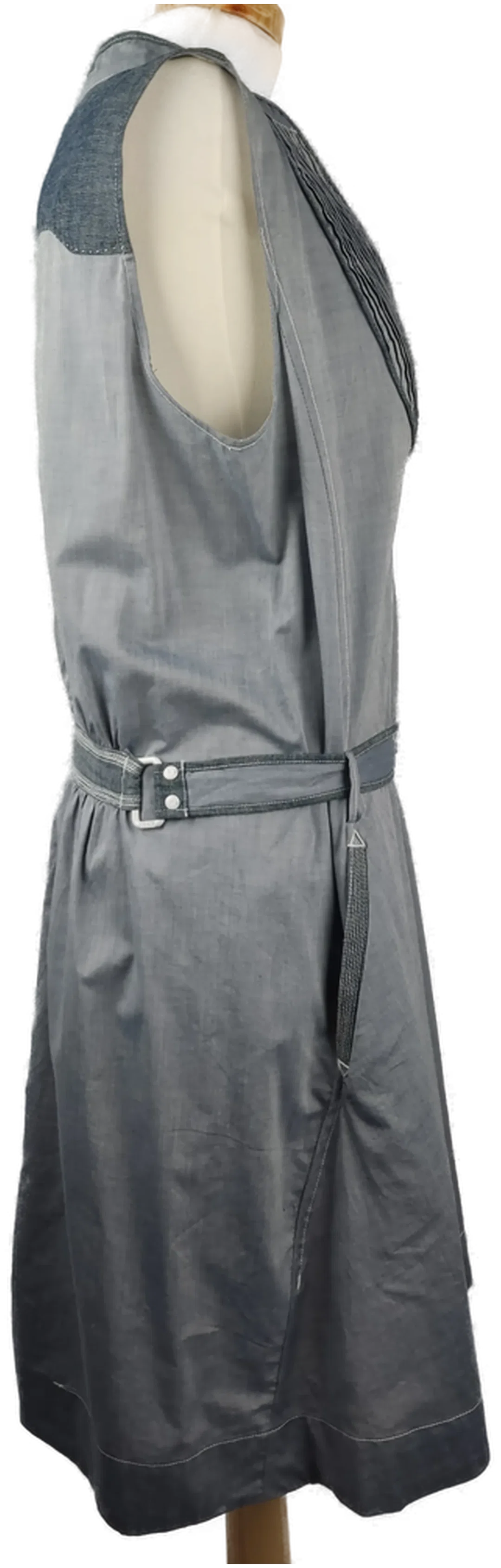 RAW Damensommerkleid midi blau - M/38 – Bild 3