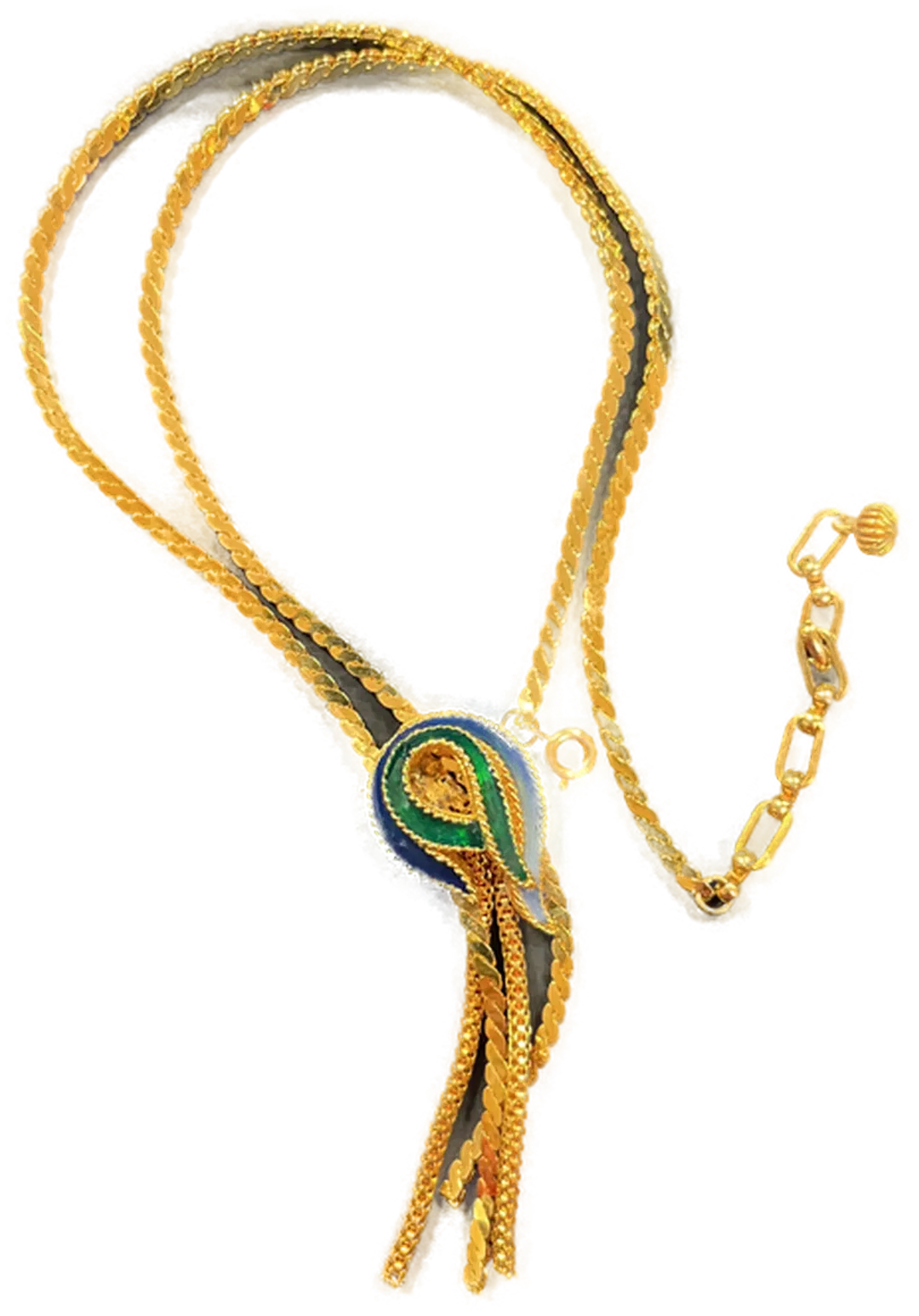 Goldkette Modeschmuck 50cm - Bild 1