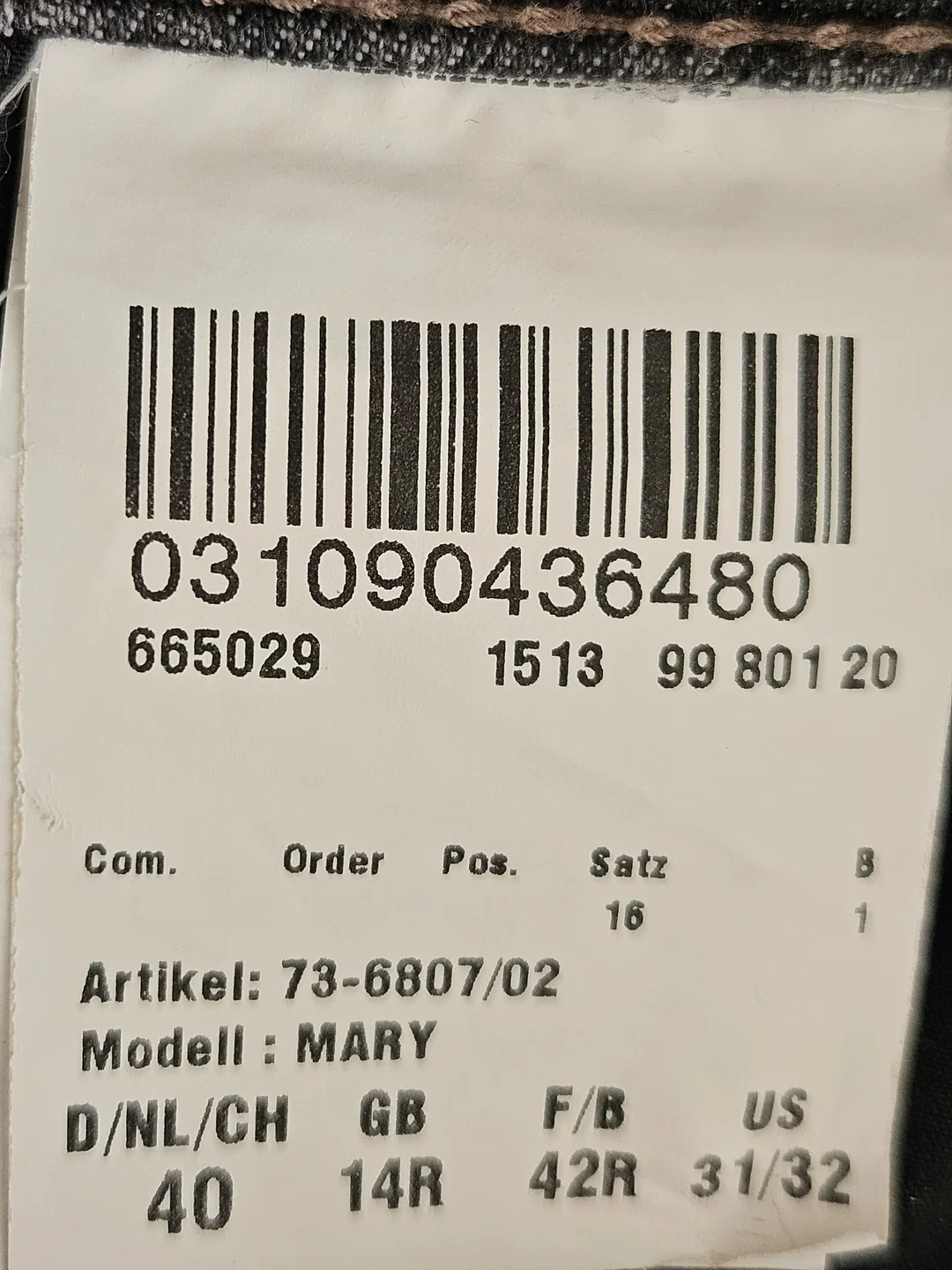 Brax Feelgood Damen Jeans, schwarz - Gr. D 40 – Bild 4