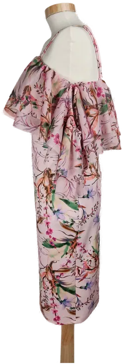 Bodyflirt Damen Kleid rosa geblümt - L/40/42 - Bild 3