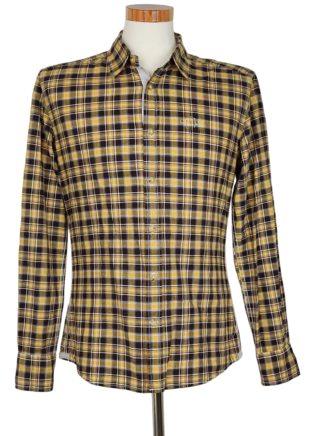 s.Oliver Herren Hemd, gelb - Gr. M  - Bild 1